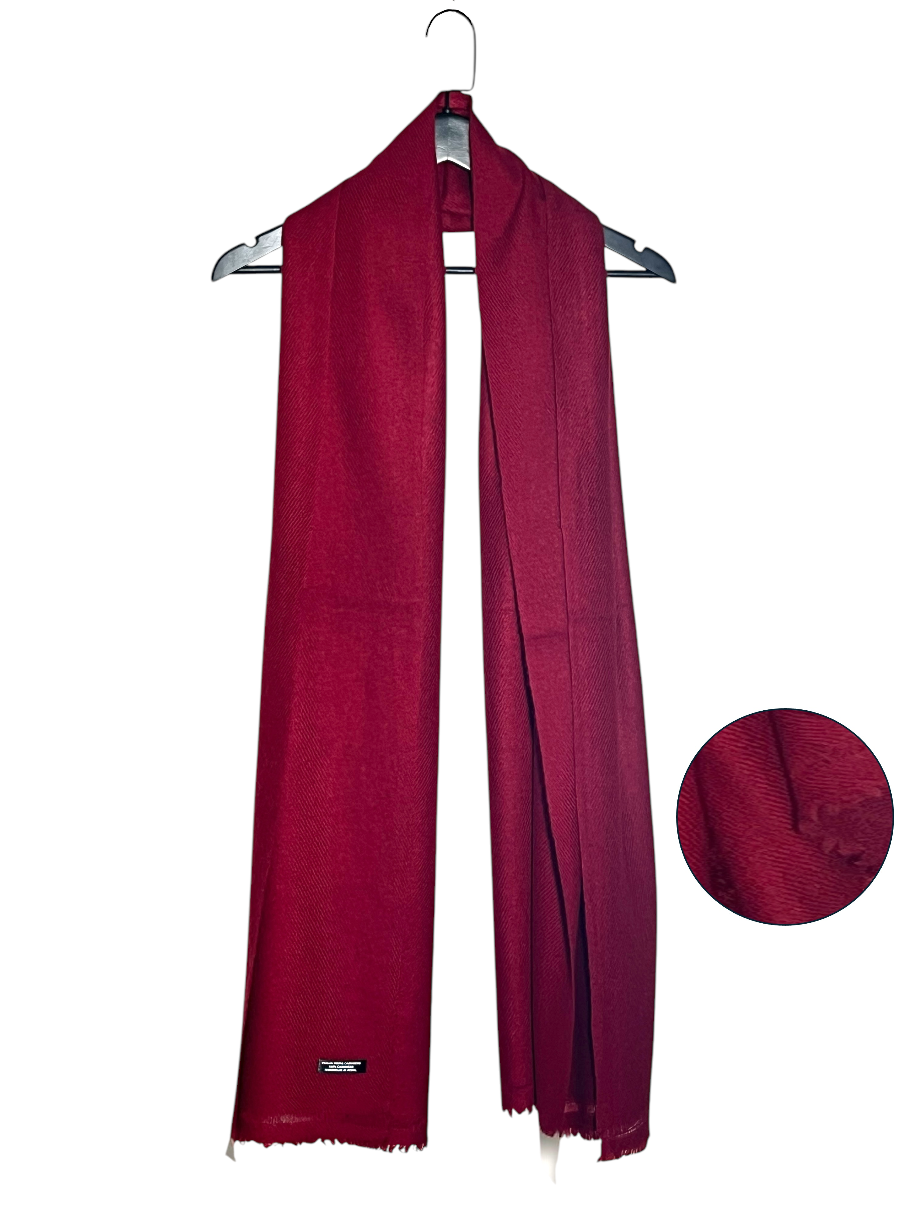 Unisex Stole - 100% Cashmere – Pahari Nepal Cashmere