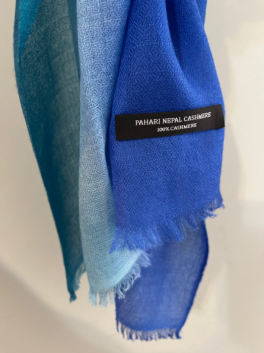 Grade A Cashmere - Shaded Diamond Pattern Versatile Scarf